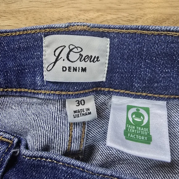 J. Crew 9" Billie Demi Boot Cropped Women's Jeans Size 30 - Picture 2 of 8